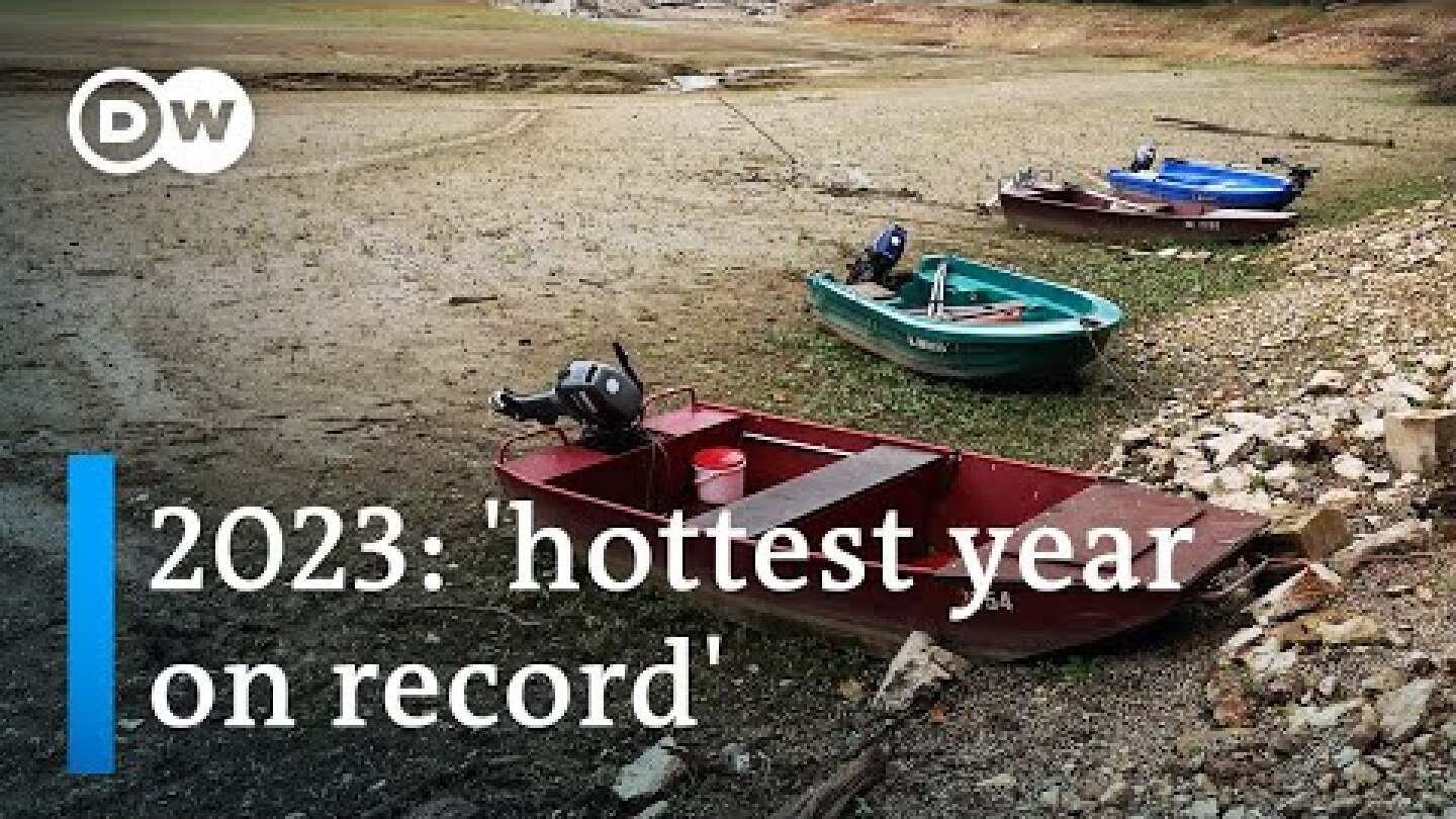 Hottest year on record: EU climate change service Copernicus publishes climate report 2023 | DW News