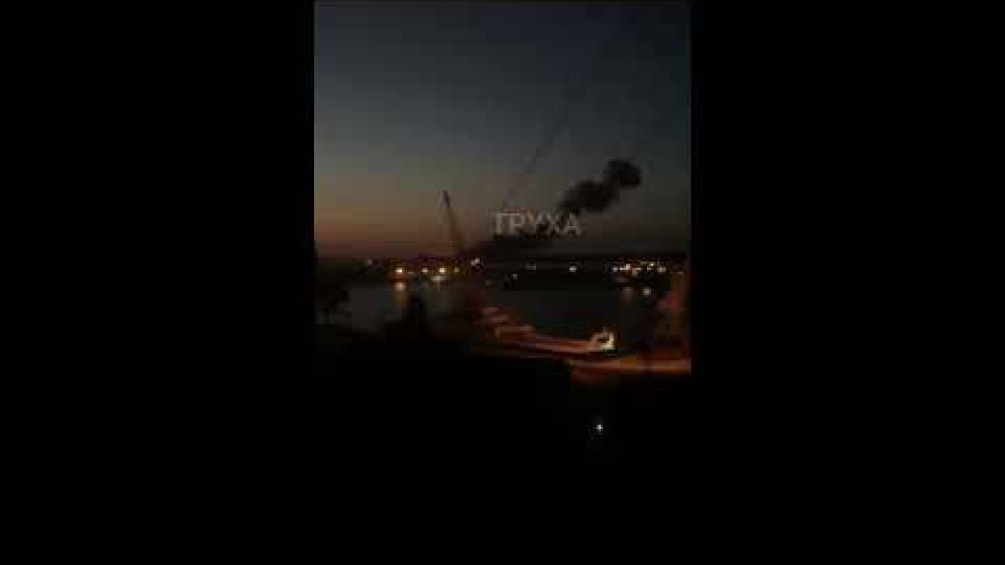Ukraine Strikes Train on Crimean Bridge!