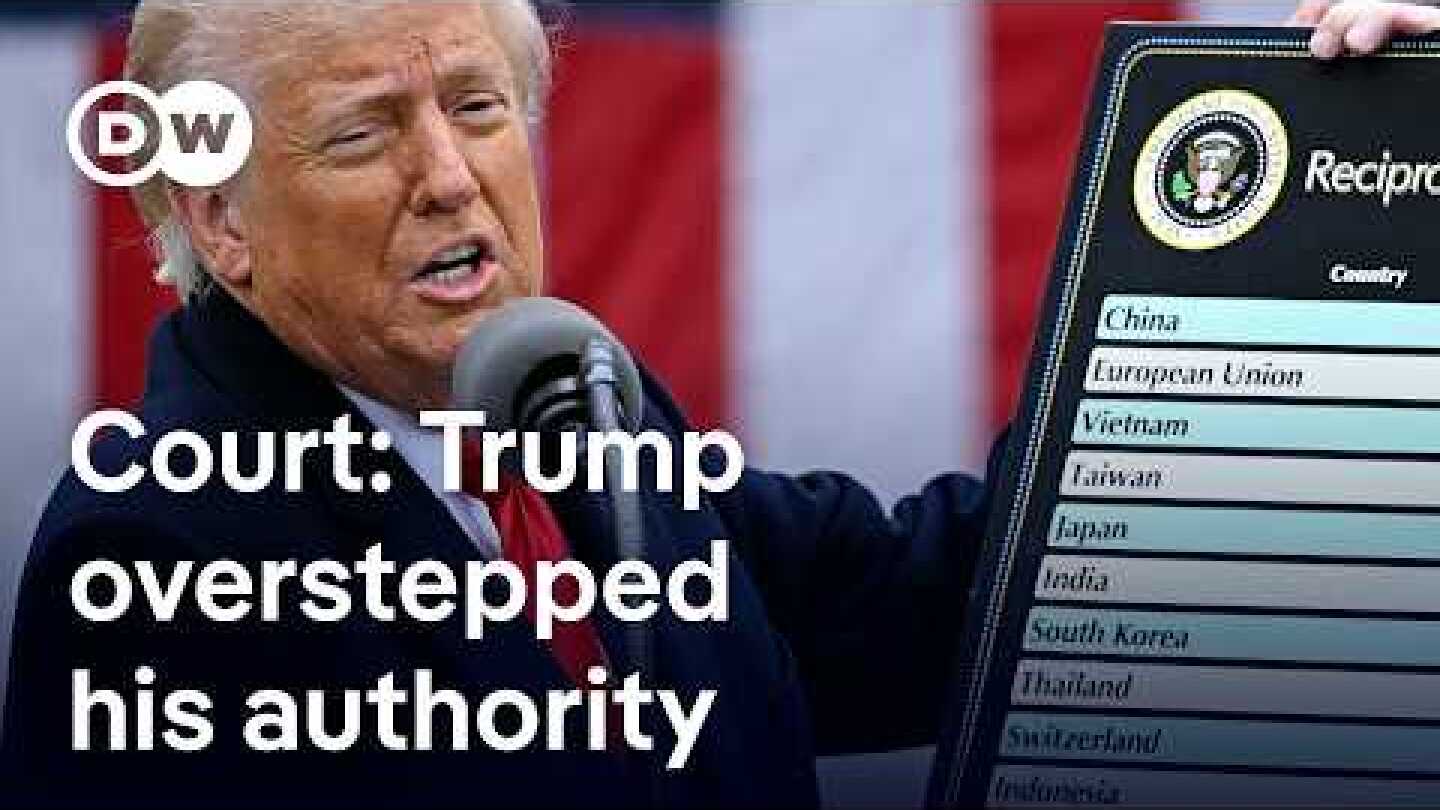 How global markets respond to the US court’s block of Trump's tariffs | DW News