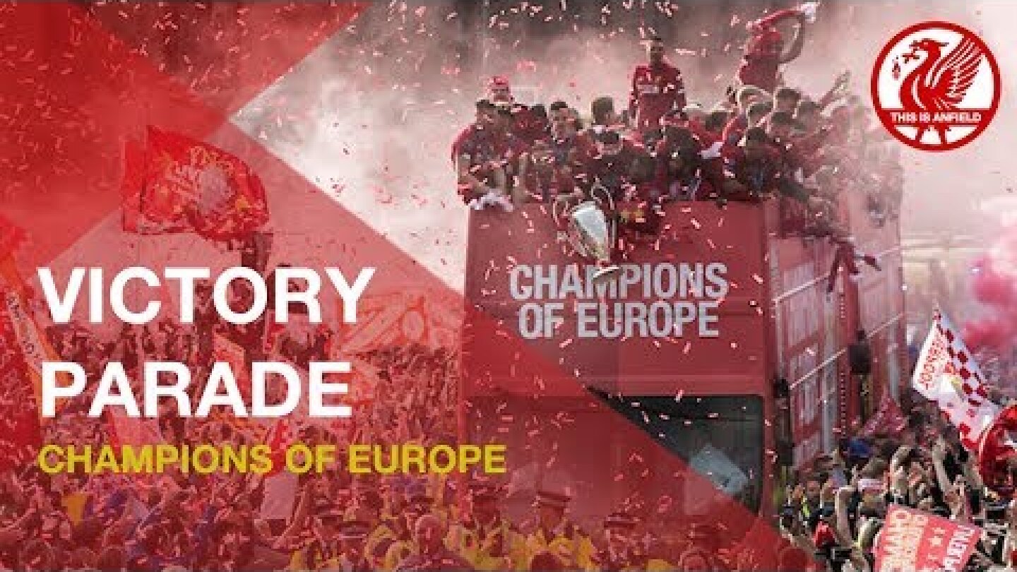 Liverpool FC Champions of Europe Parade