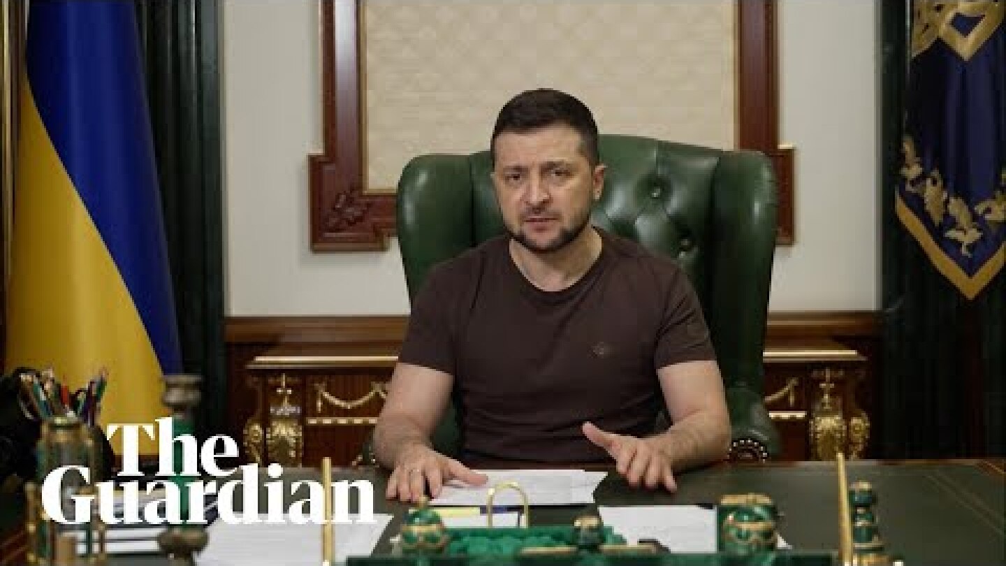 Zelenskiy calls attacks against Mariupol 'a terror that will be remembered for centuries'