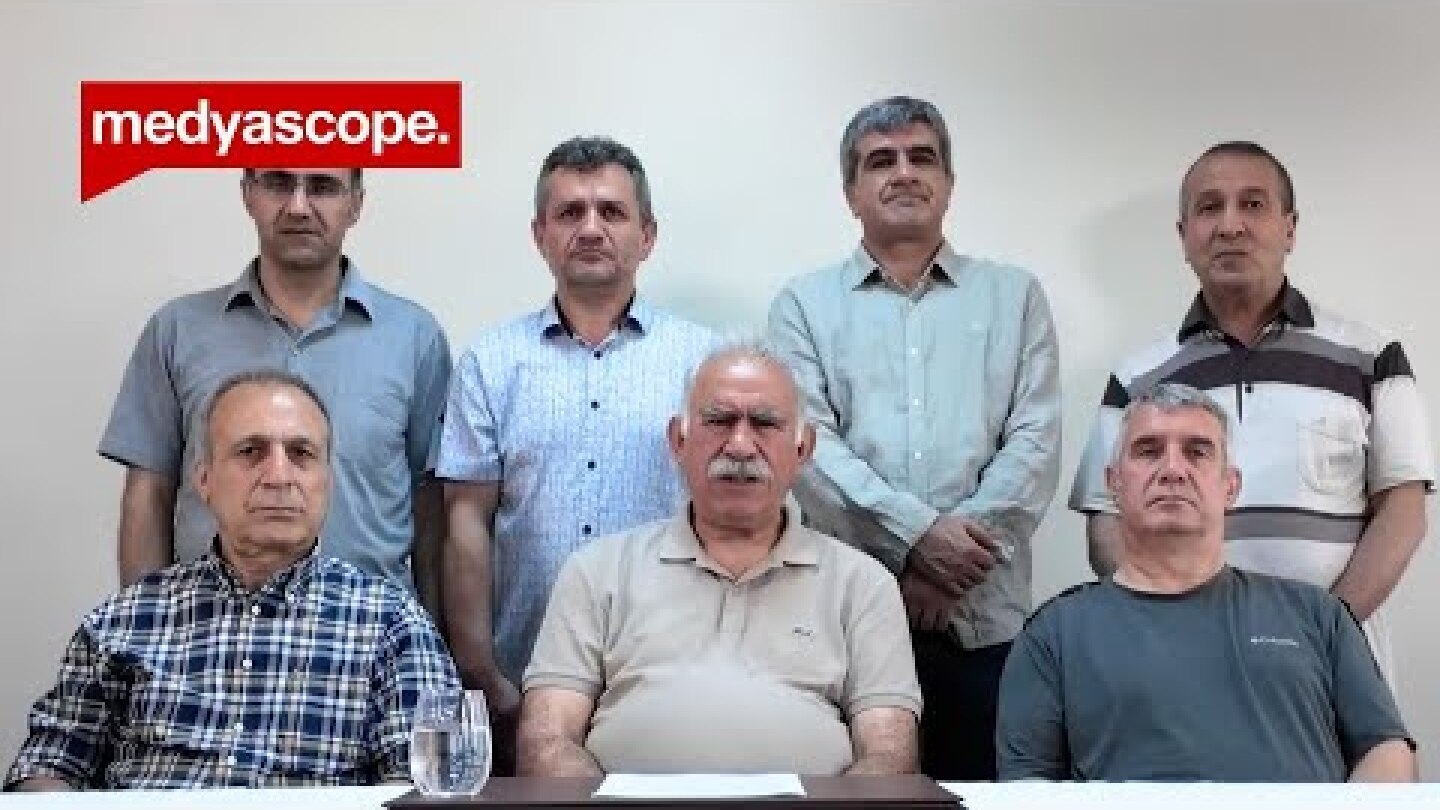 İŞTE ABDULLAH ÖCALAN'IN GÖRÜNTÜLÜ ÇAĞRISI!