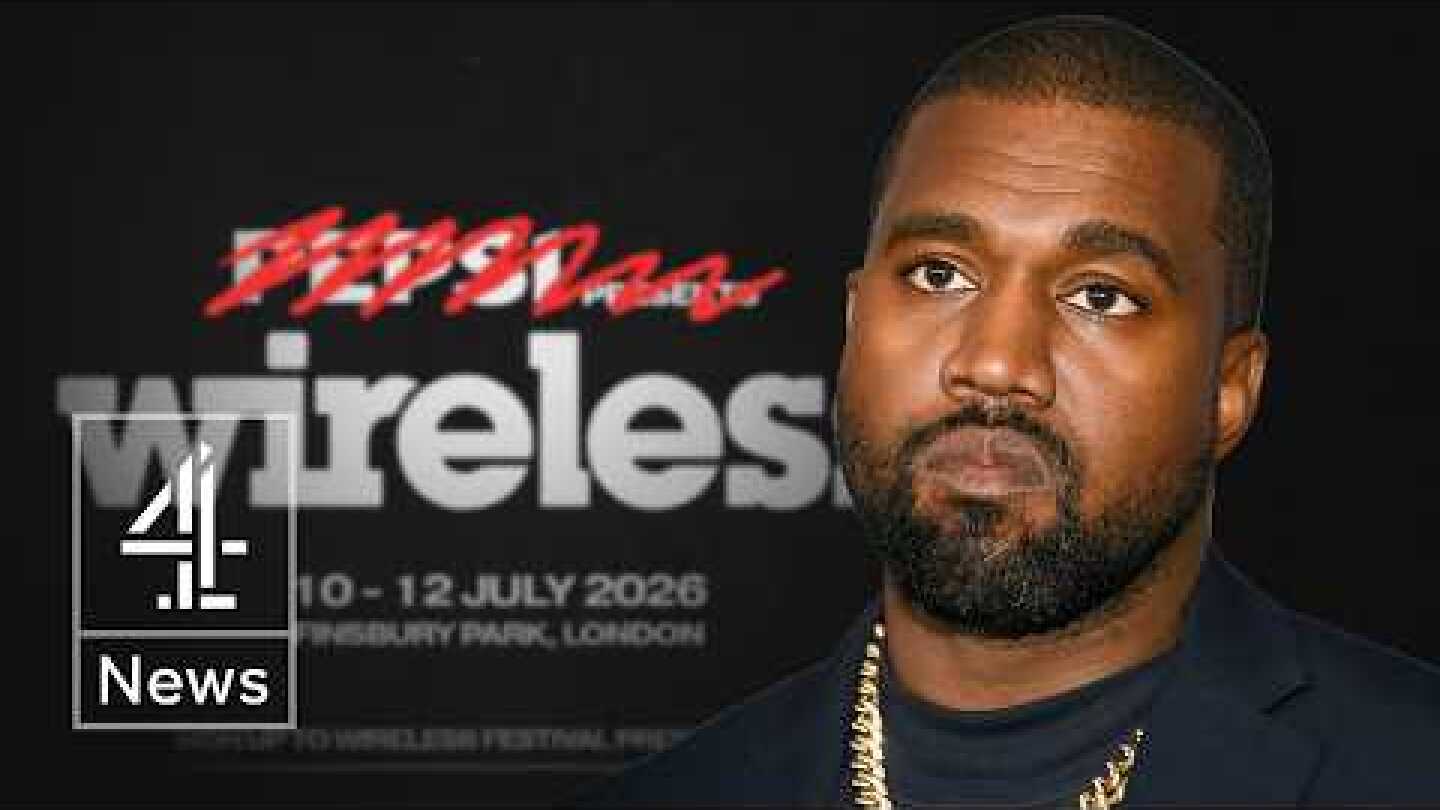 Wireless festival cancelled after Kanye West barred from UK