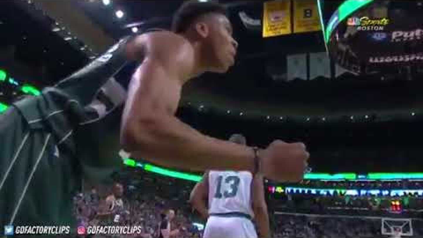 Giannis Antetokounmpo Full Highlights vs Celtics (2017.12.04) - 40 Pts, 9 Reb