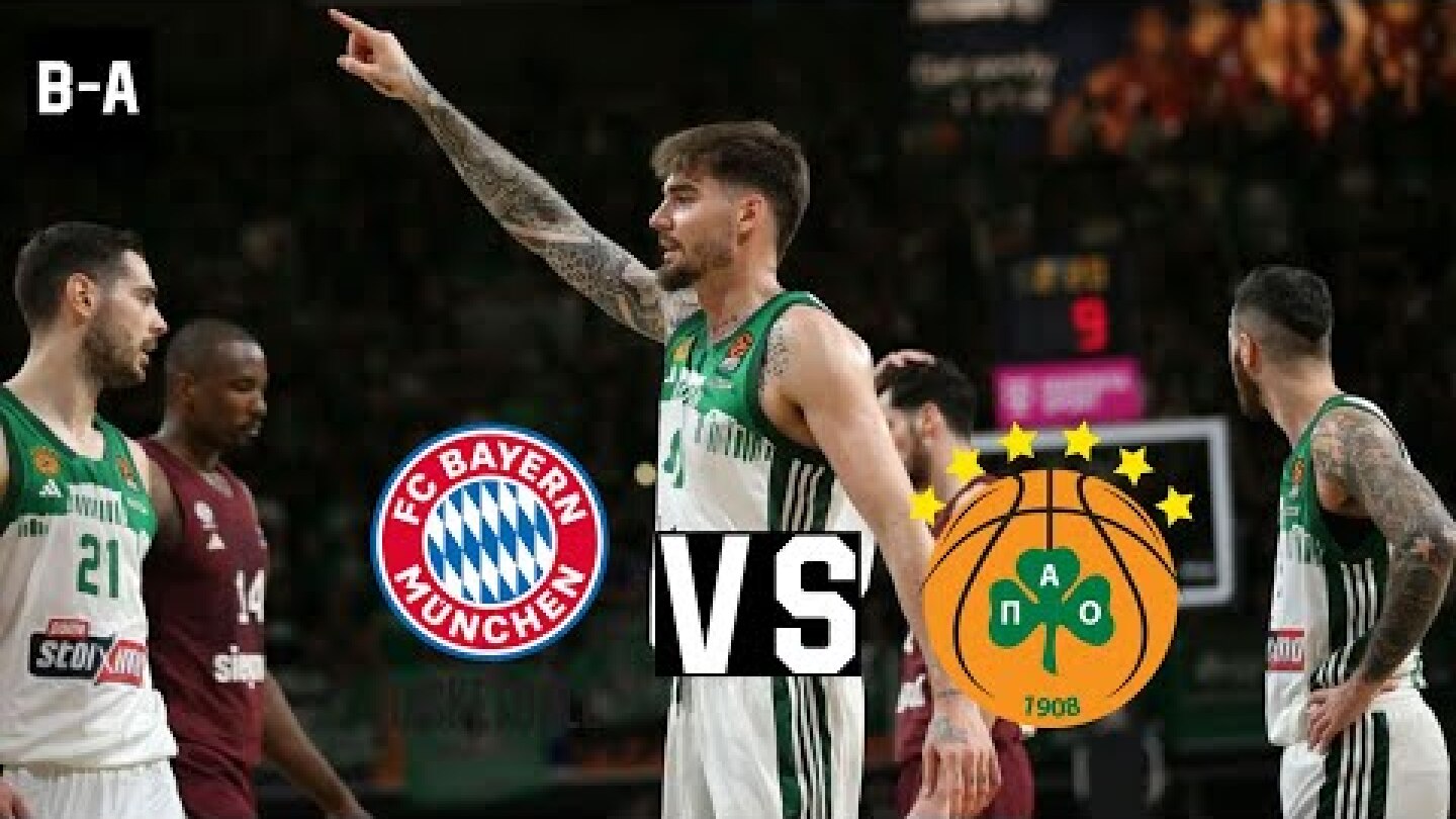 Bayern - Panathinaikos 75-82 | Full Highlights | Euroleague Round 33 | 05.04.2024