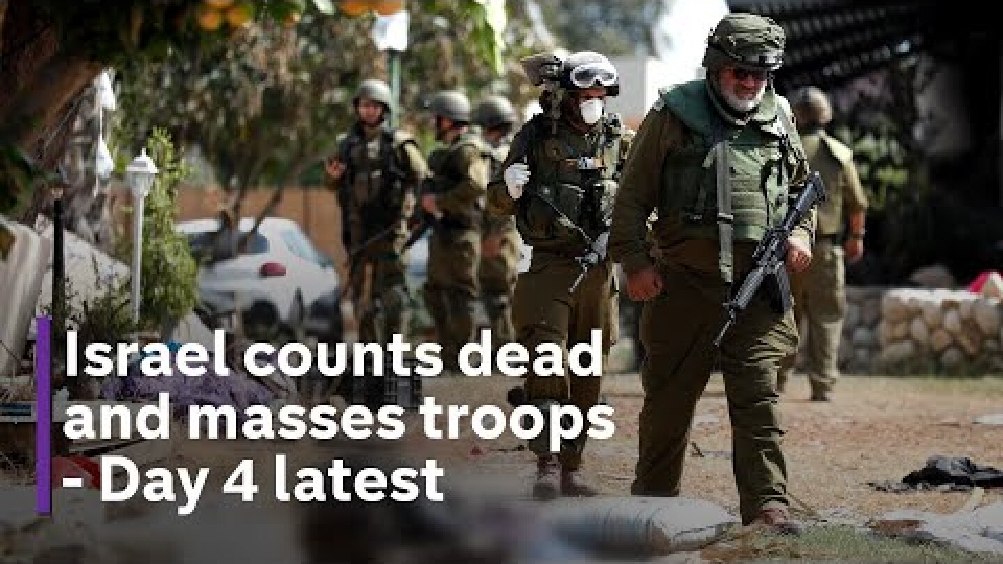 Children 'mercilessly' killed by Hamas in Israel massacre - as Gaza is pummelled