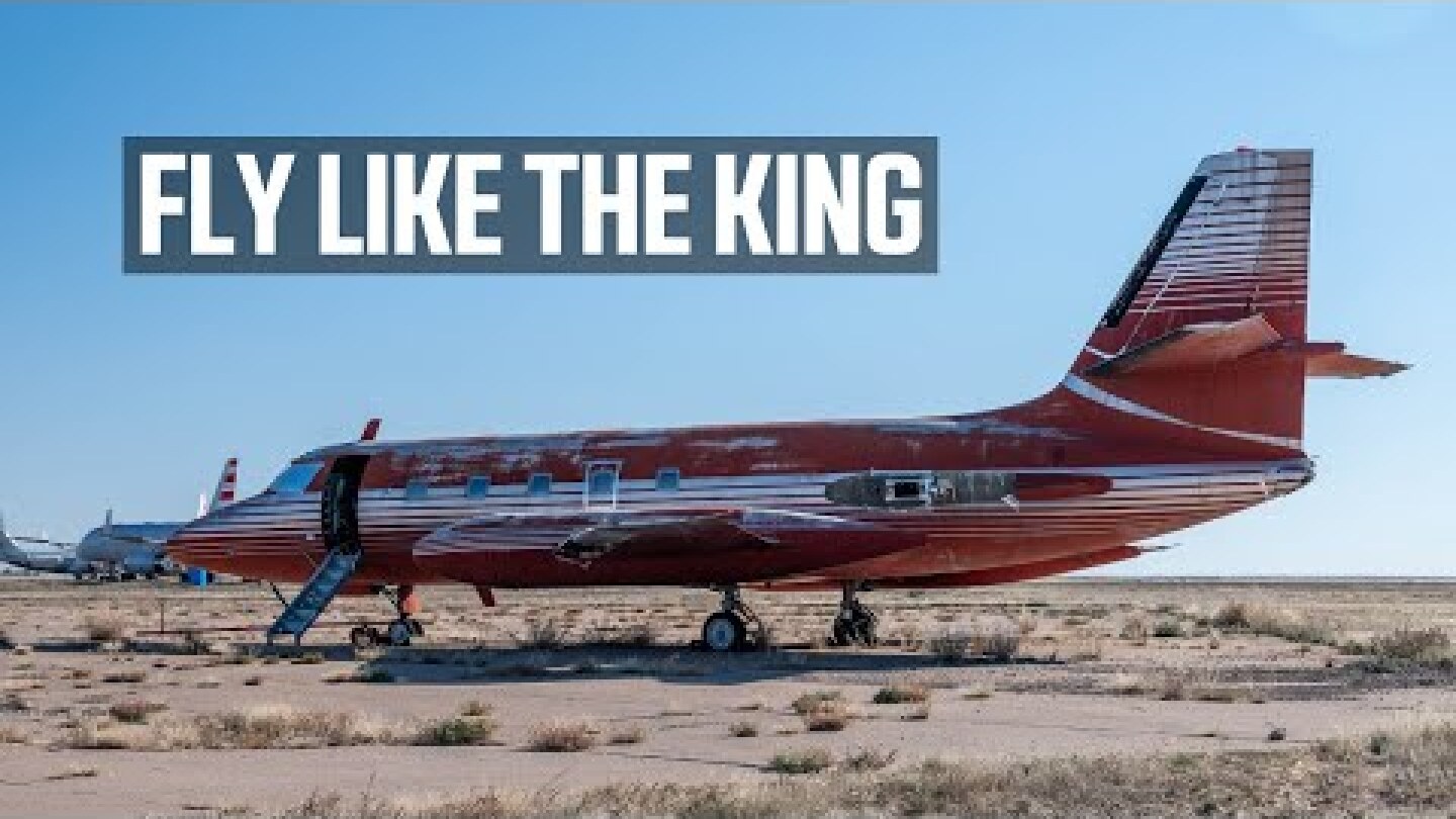Elvis Presley’s Jet Found Parked in the Desert