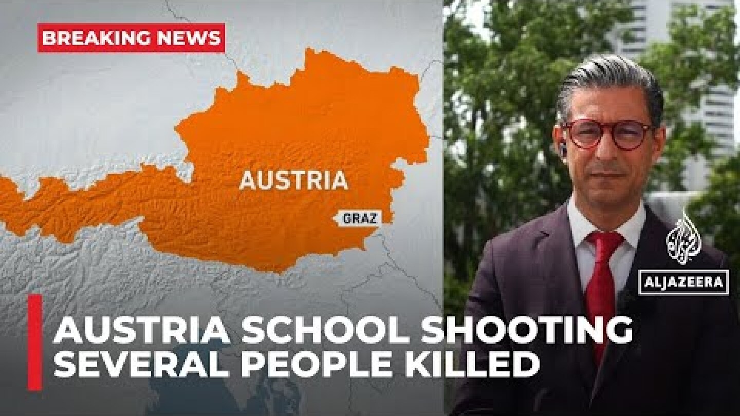 Several people killed in a school shooting in the Austrian city of Graz