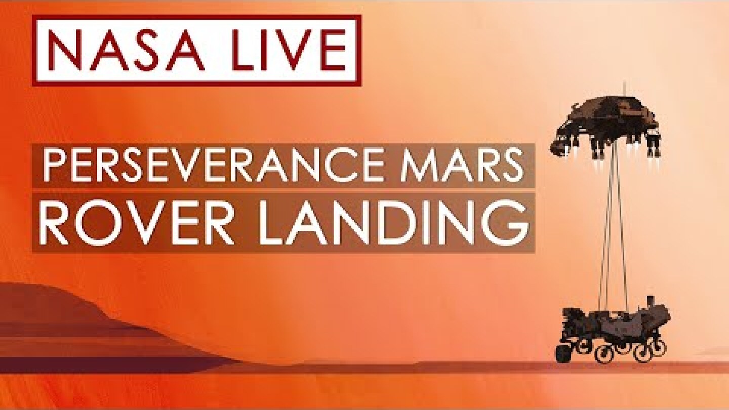 Watch NASA’s Perseverance Rover Land on Mars!