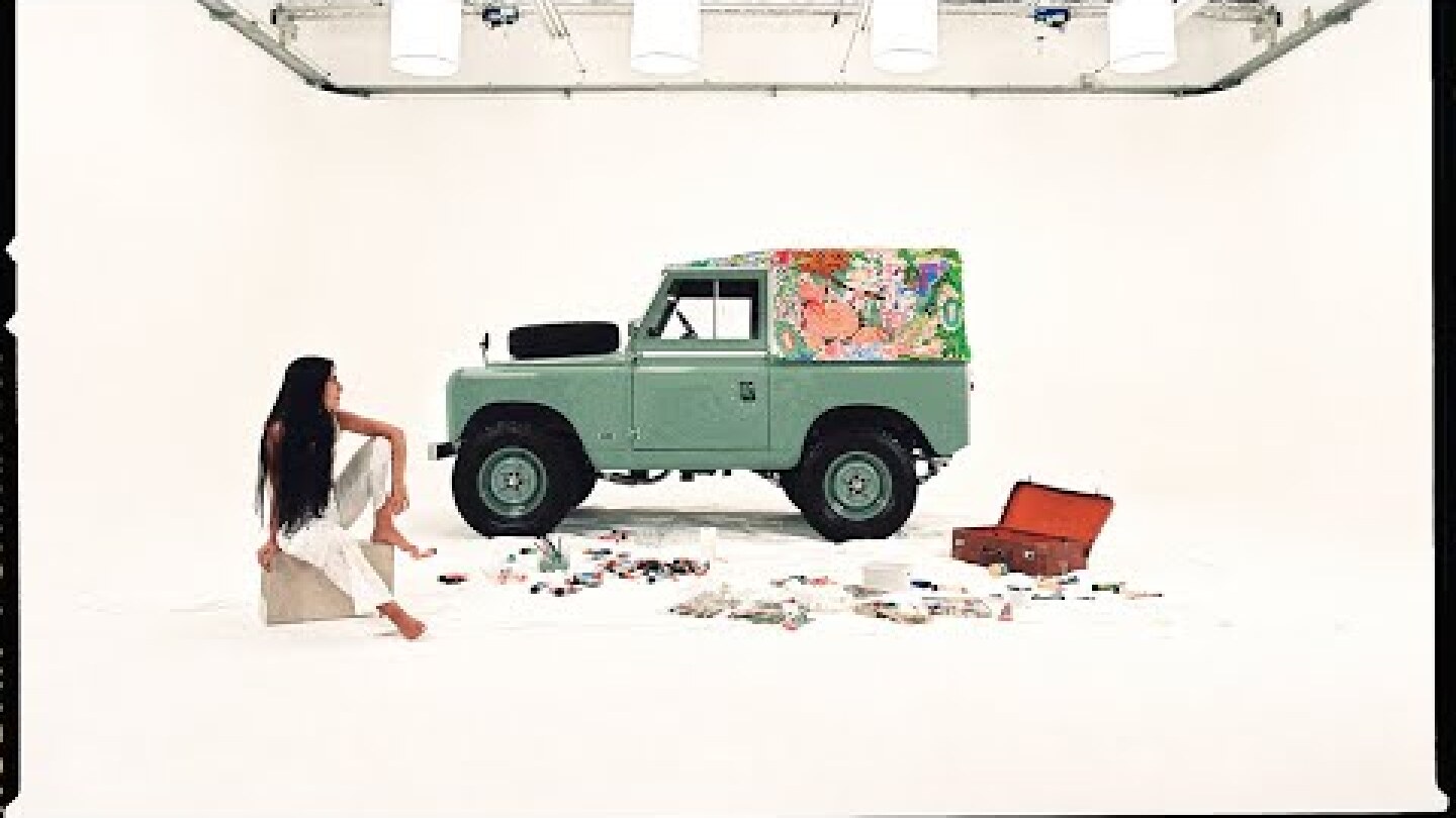 Transforming A Land Rover Into Rolling Art