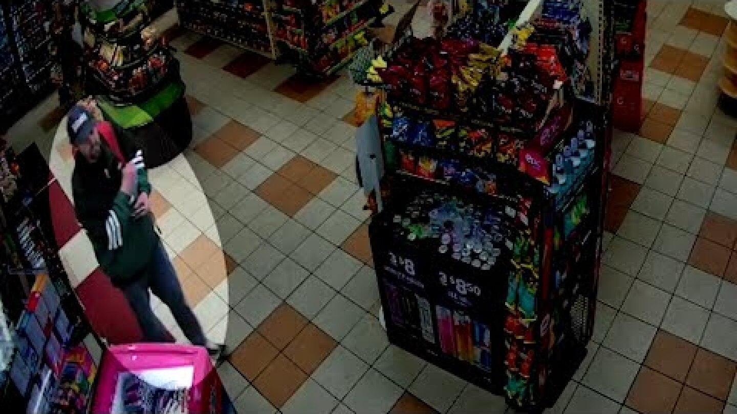 Video shows Nick Reiner at gas station and LAPD arresting him for parents' murder