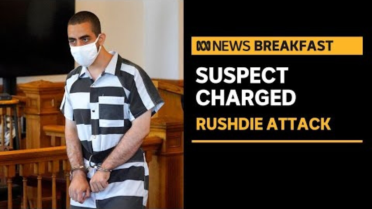 Salman Rushdie attack suspect, charged with attempted murder, pleads not guilty | ABC News