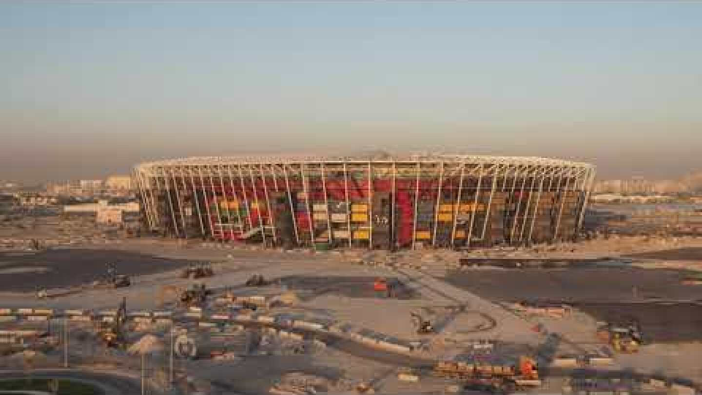 FIFA World Cup Qatar 2022 - Stadium 974 - Construction Timelapse