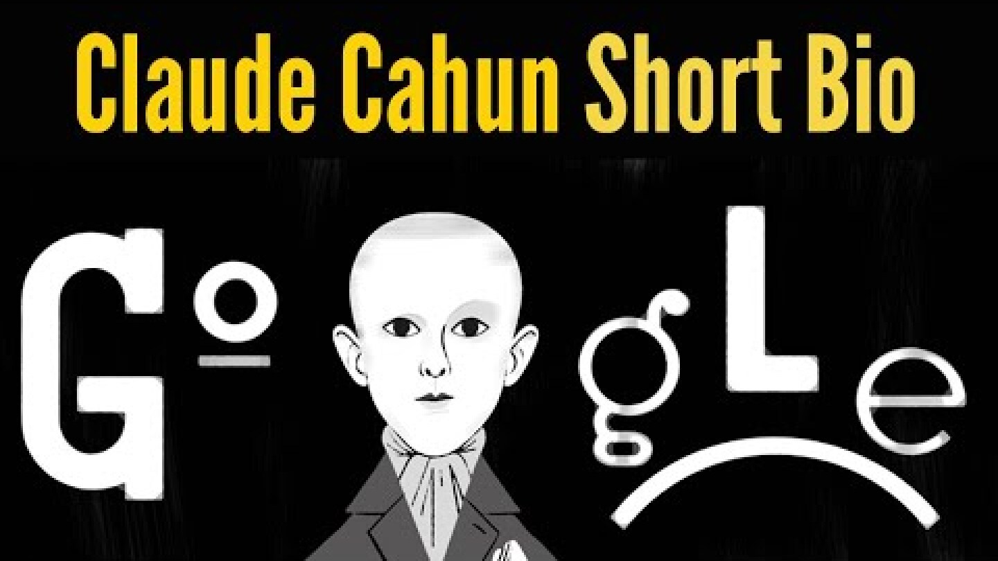 Claude Cahun Google Doodle | Short Biography of French photographer Claude Cahun