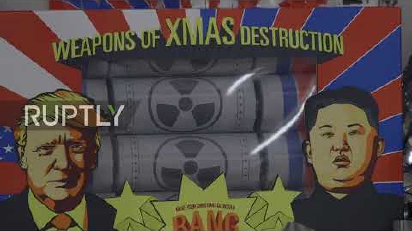 Weapons of Xmas Destruction! - Trump crackers go nuclear for Christmas!