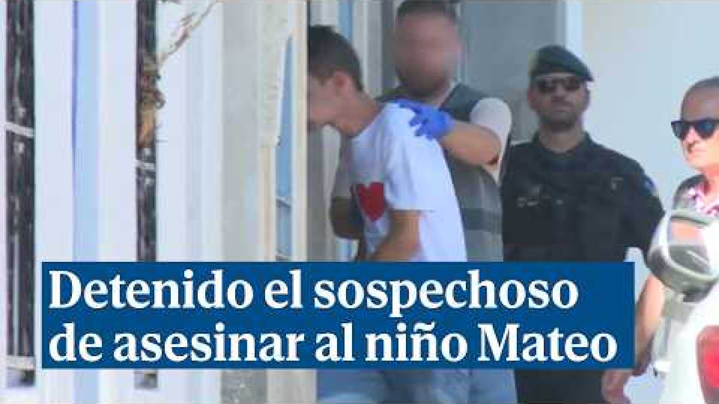 Detenido el sospechoso de asesinar al niño Mateo en Mocejón, Toledo