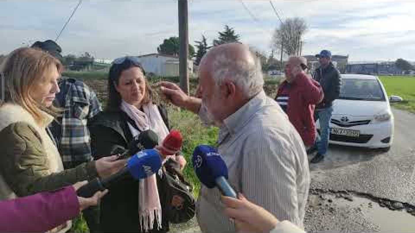 Θεσσαλονίκη: Τι λέει ο αγρότης που πήγαν να τον ελέγξουν στο χωράφι