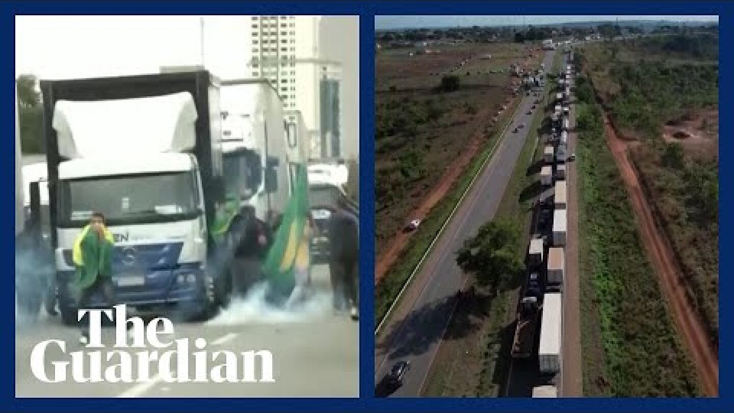 Brazil: Bolsonaro supporters block roads in protest against election defeat