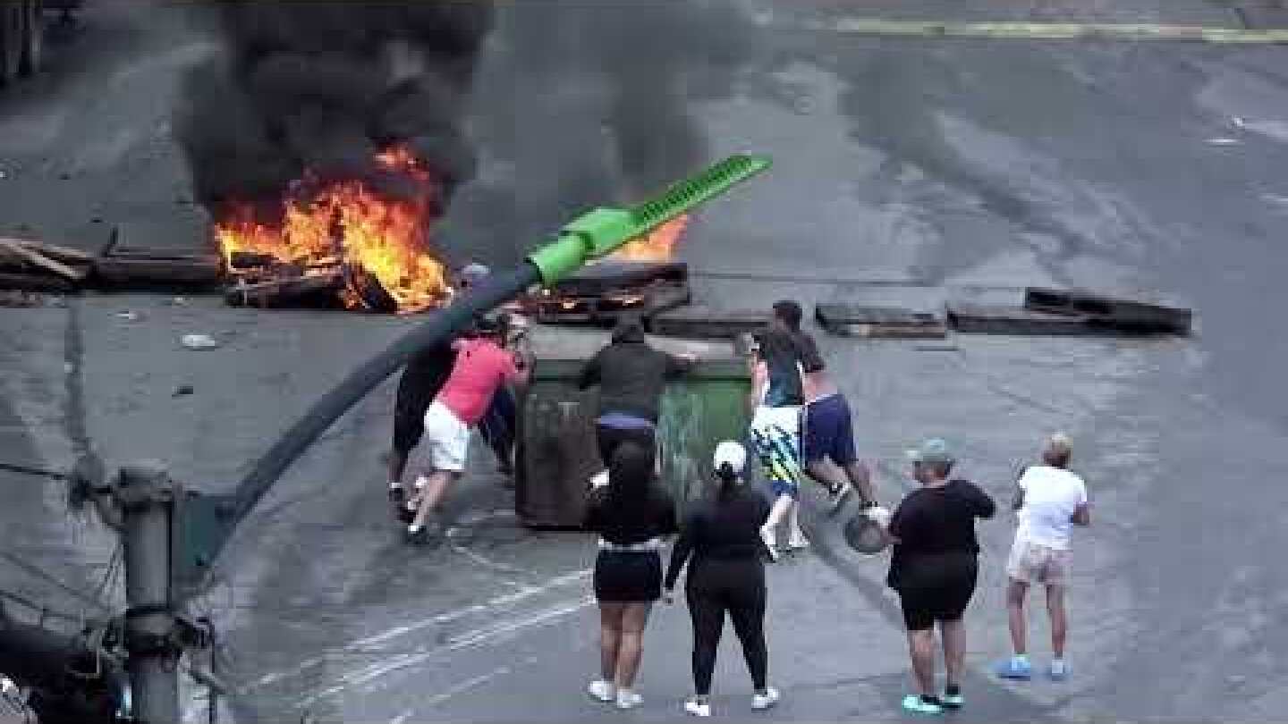 Protests erupt across Venezuela as Maduro claims election win | REUTERS