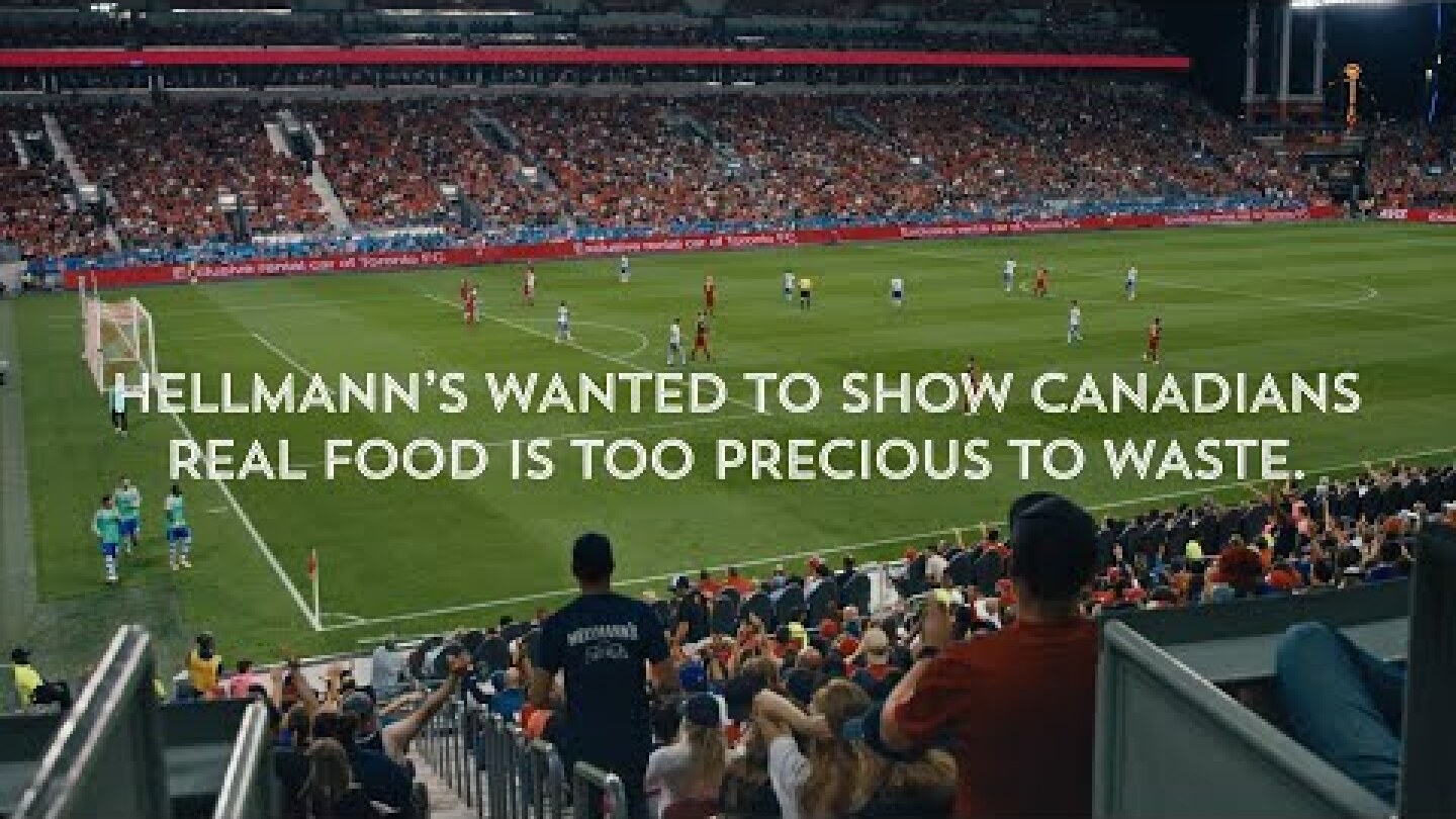Hellmann’s® Feeds a Stadium Food Waste – Real Food Rescue