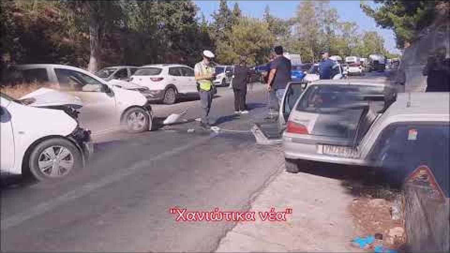 Τροχαίο ατύχημα στην εθνική οδό Χανίων   Ρεθύμνου