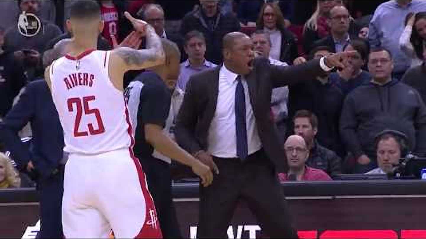 Austin Rivers Gets Doc Rivers Ejected, Tells Refs To Give Him A Technical