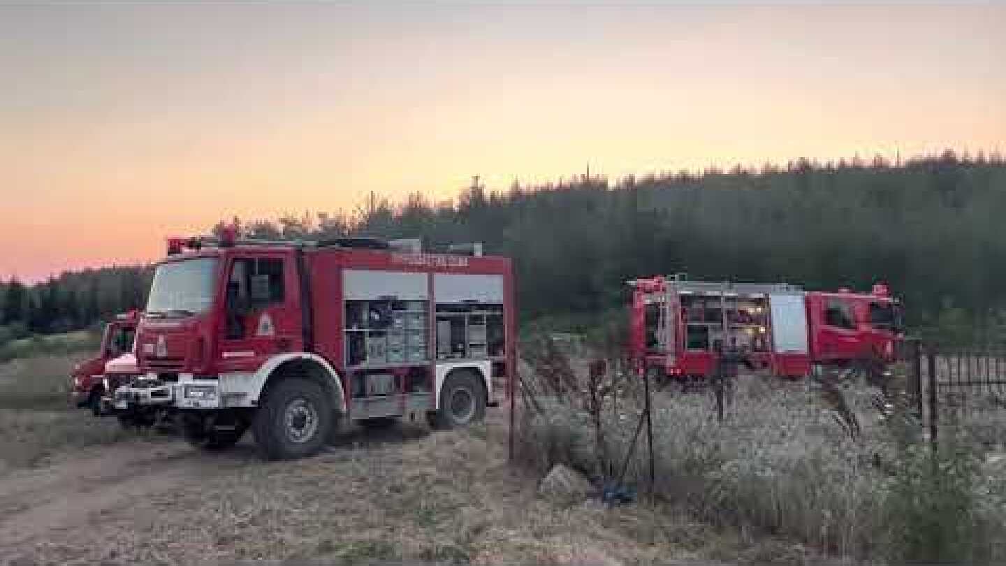 Thestival.gr Καπνός από φωτιά στο Σέιχ Σου