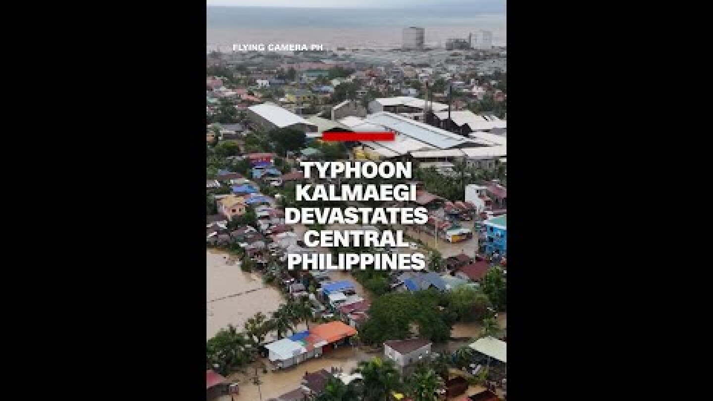 Typhoon Kalmaegi devastates central Philippines