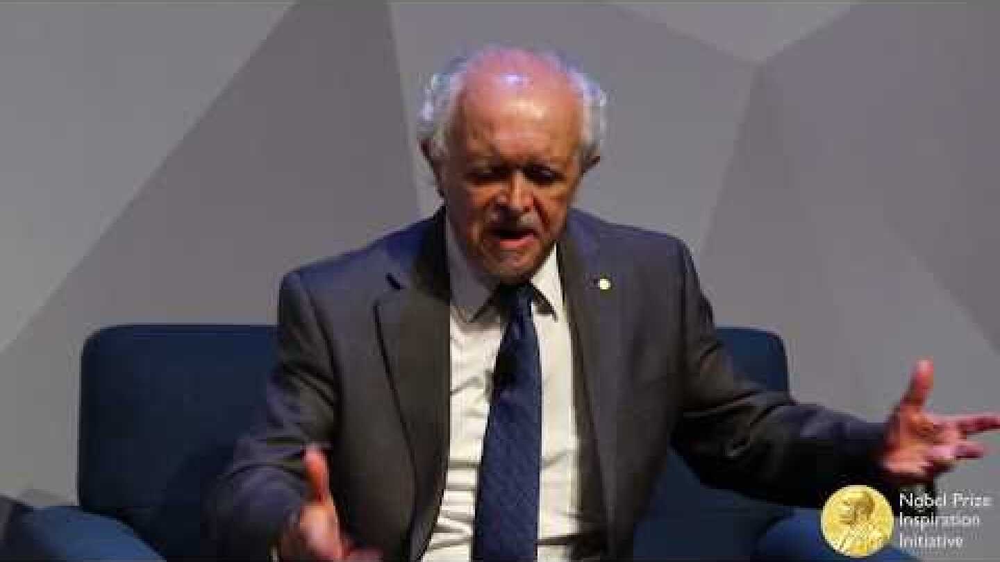 Mario Molina, 1995 Nobel Laureate in Chemistry, inspires high school students