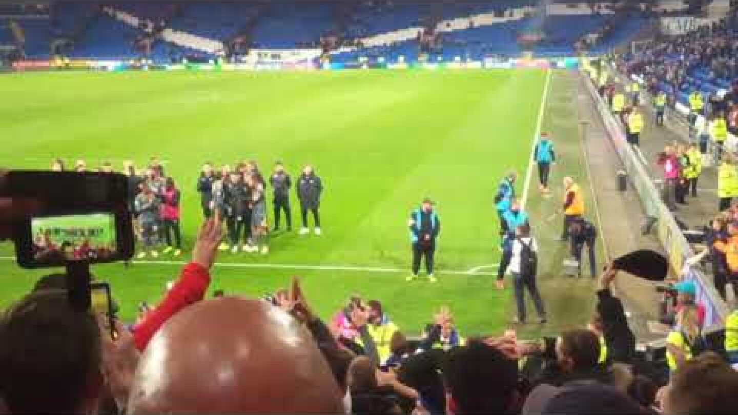 Leicester After Final Whistle @ Cardiff 03/11/18