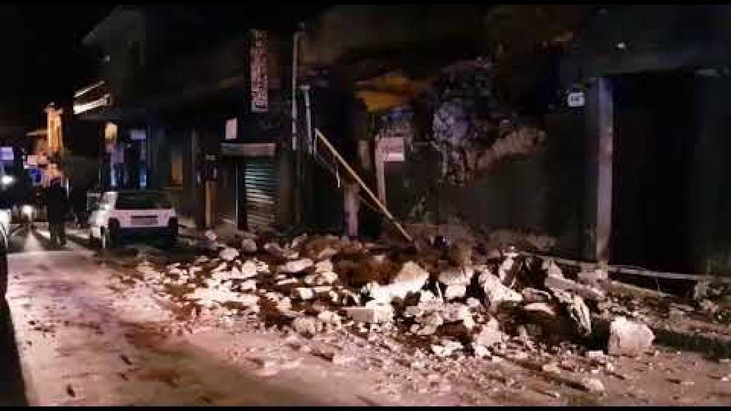 Terremoto, crolli a Fleri