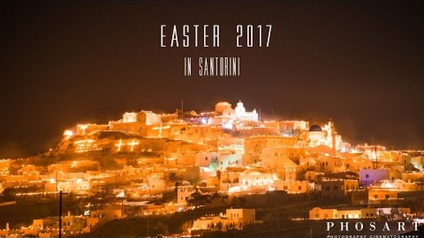 Easter in Santorini