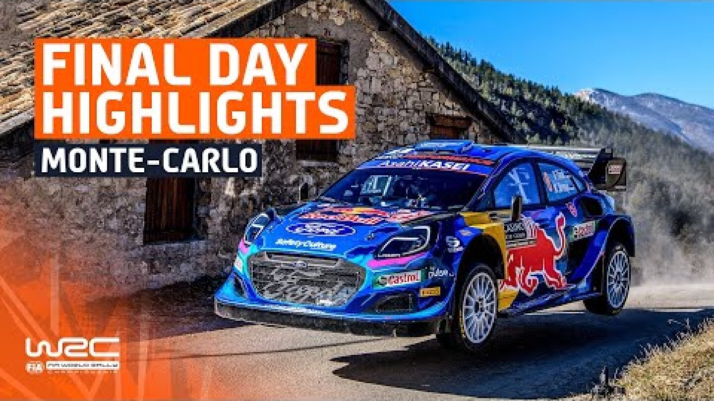 Final Day Highlights | WRC Rallye Monte-Carlo 2023