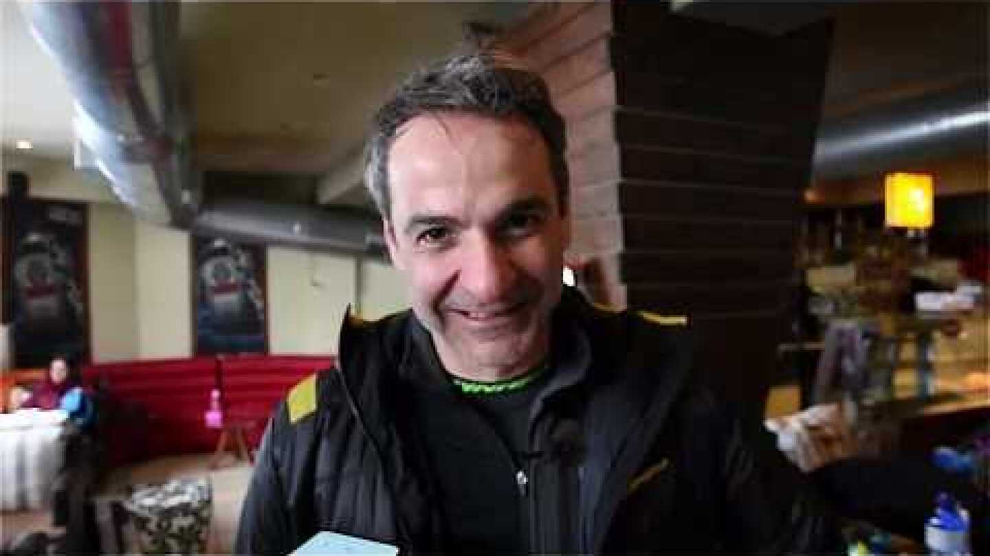 Ο Κ. Μητσοτάκης, πρόεδρος της Ν.Δ., & ο κος Παπαιωάννου, δ/ντης του Χ/Κ Βελουχίου 3.2.2019