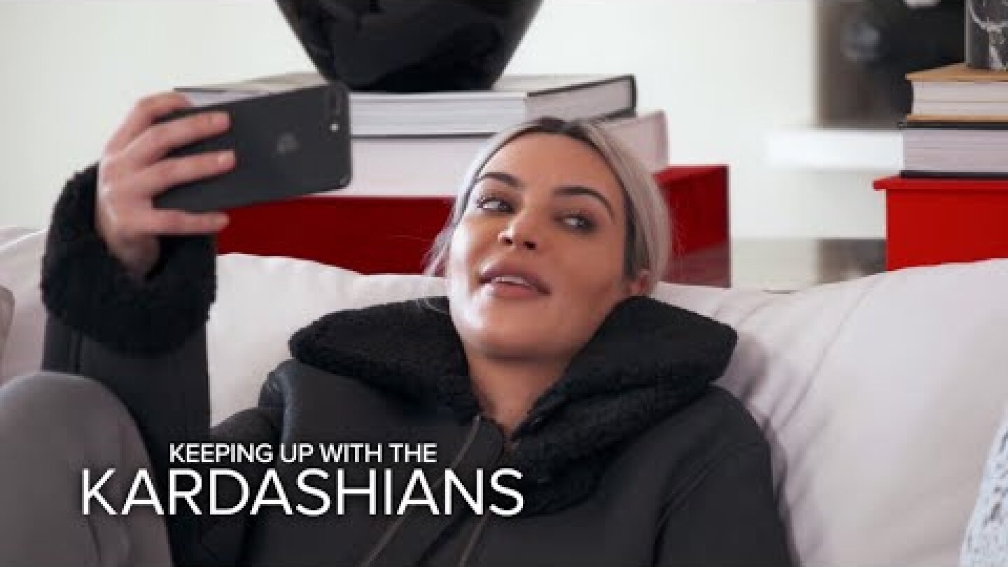 KUWTK | Kim Kardashian West Recruits a Selfie Assistant | E!