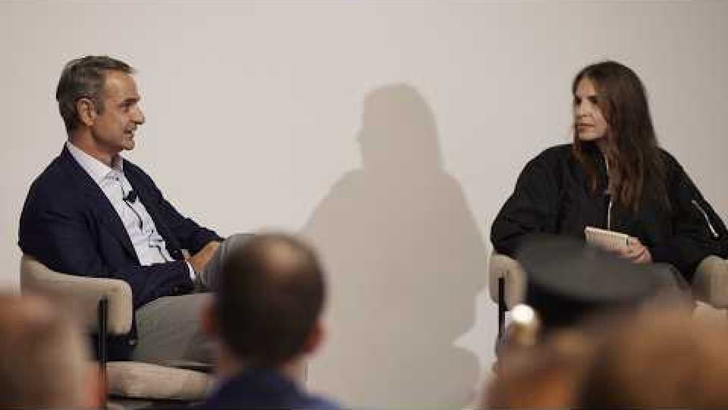 PM Kyriakos Mitsotakis’ conversation with Connie Loizos at an Endeavor Greece event