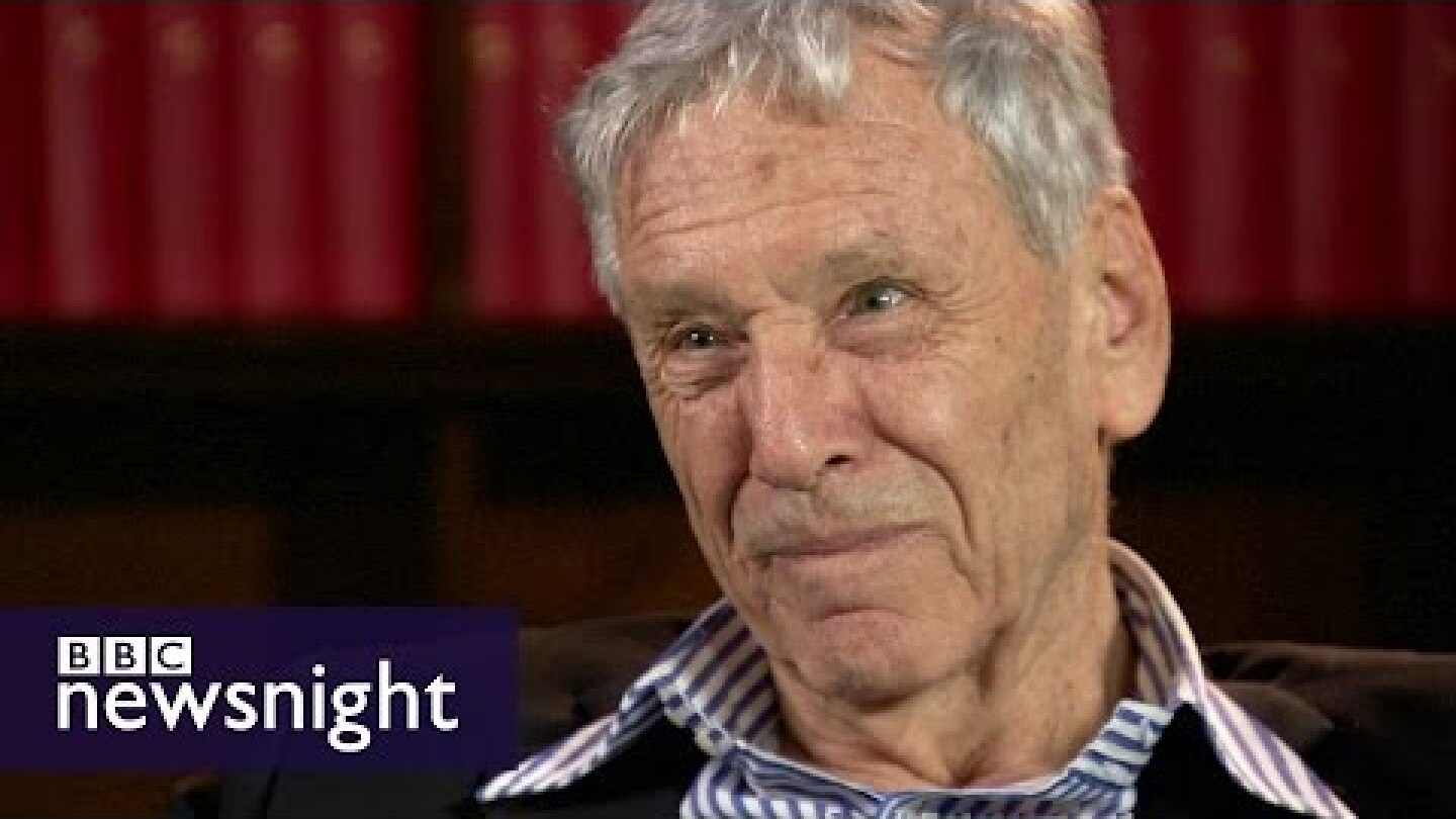 Amos Oz on being called a 'traitor' - BBC Newsnight