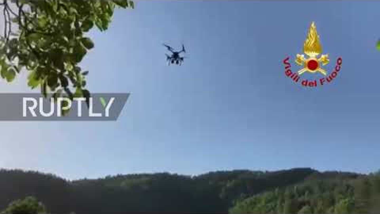 Italy: Drone launched as search for toddler missing near Florence continues
