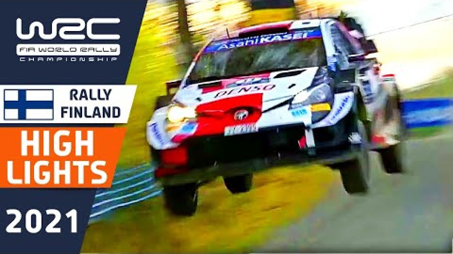WRC Rally Highlights Day 2 Afternoon : Secto Rally Finland 2021