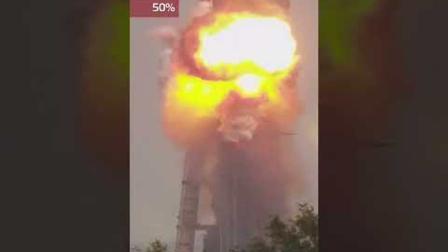 Raptor Rapid Unscheduled Disassembly at SpaceX McGregor