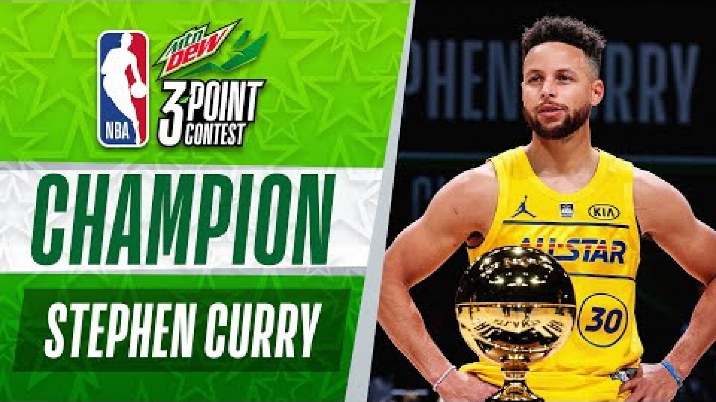 Stephen Curry WINS The #MtnDew3PT Contest​ | 2021 #NBAAllStar