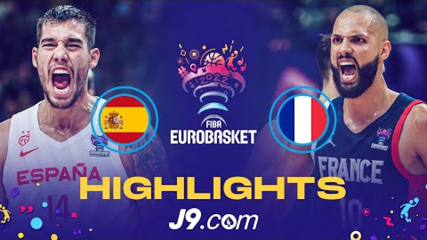 Spain 🇪🇸 - France 🇫🇷 | Final | Game Highlights - FIBA #EuroBasket 2022