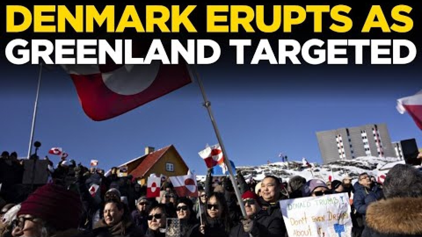 DENMARK GREENLAND RALLY LIVE | Protesters Gather In Copenhagen Against Trump's Purchase Offer