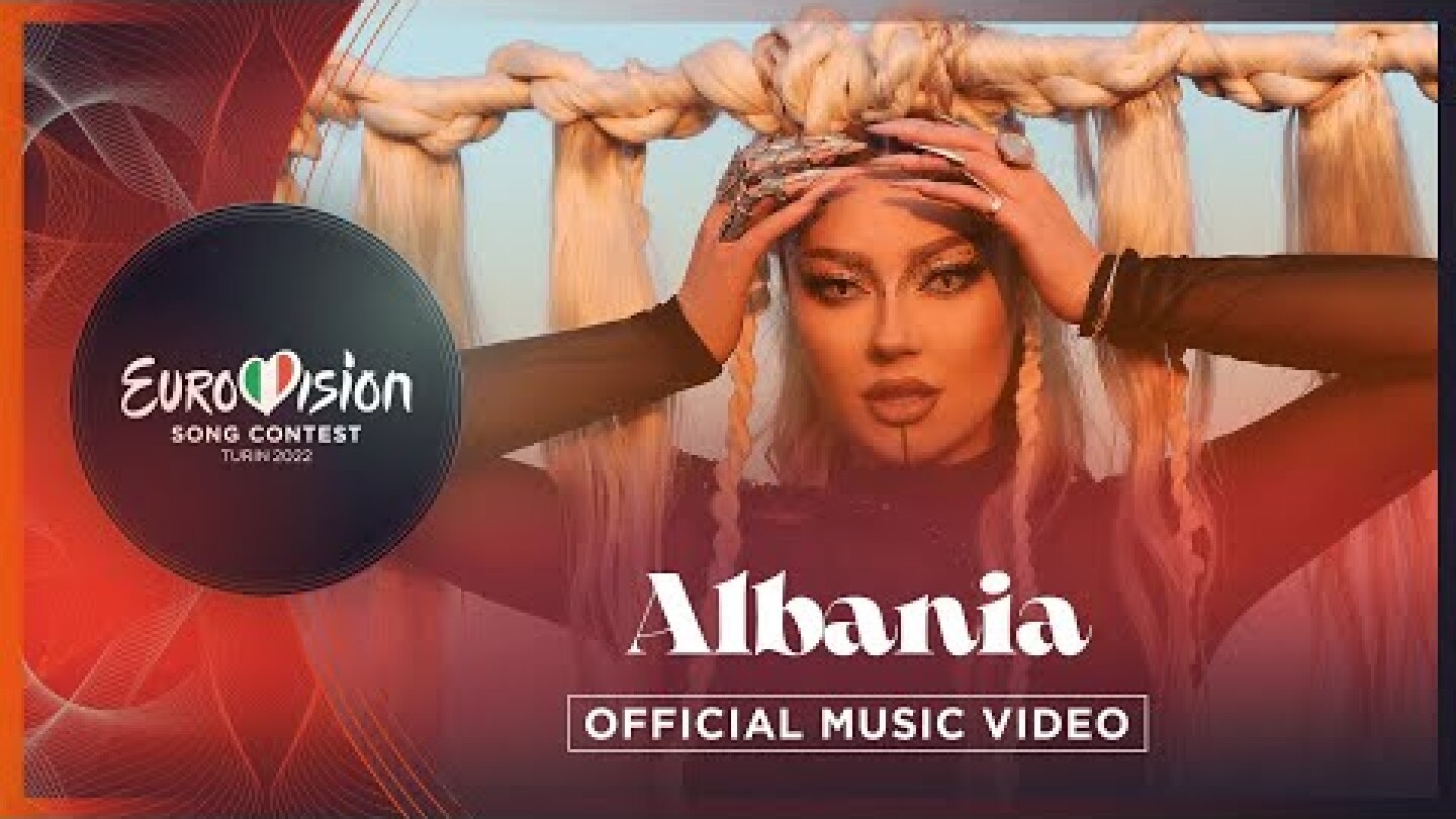 Ronela Hajati - Sekret - Albania 🇦🇱  - Official Music Video - Eurovision 2022