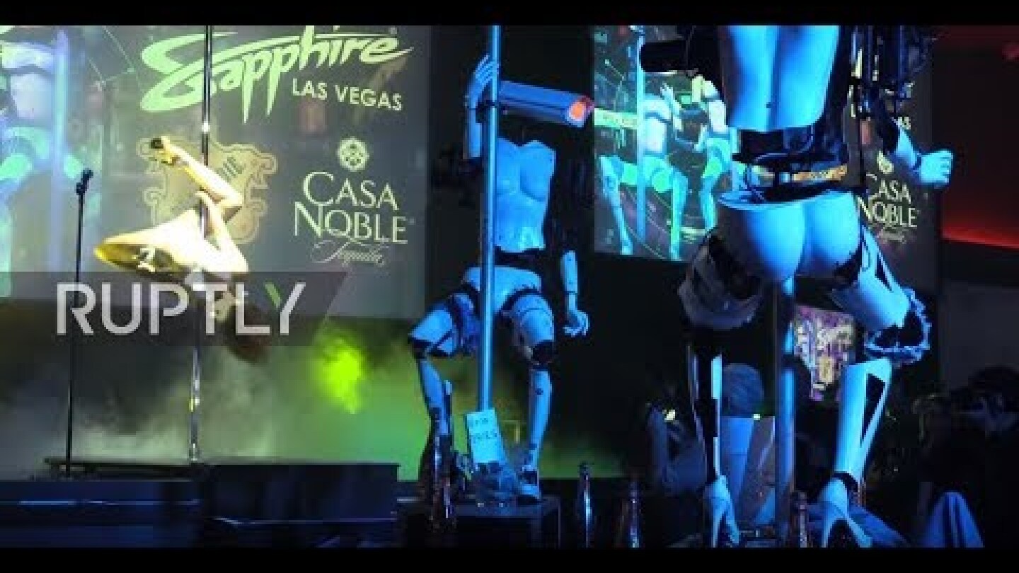 Pole-dancing 'R2DoubleD' launches gyrating robot strippers at Vegas club
