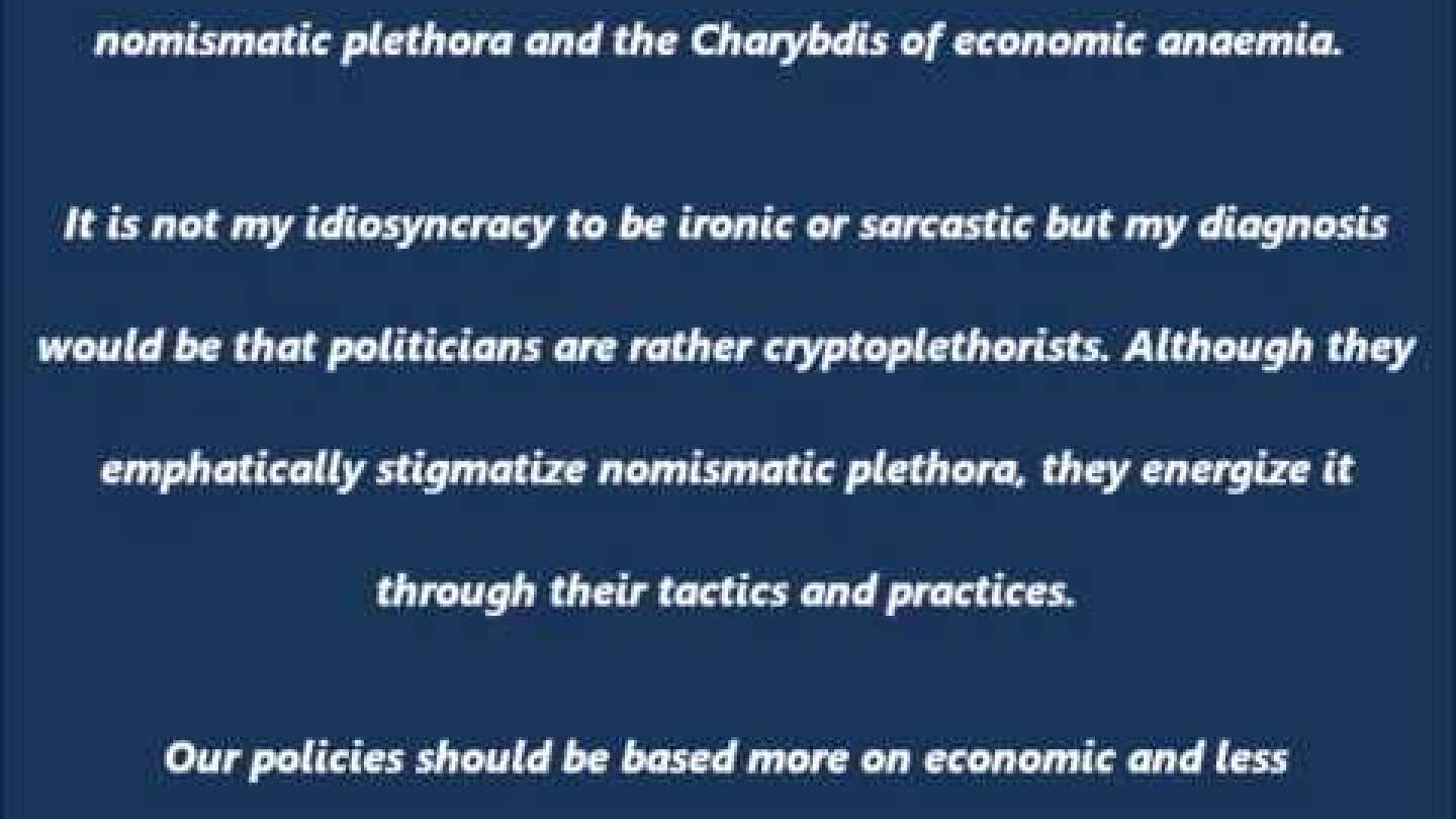 ZOLOTAS' SPEECHES (1957 and 1959)