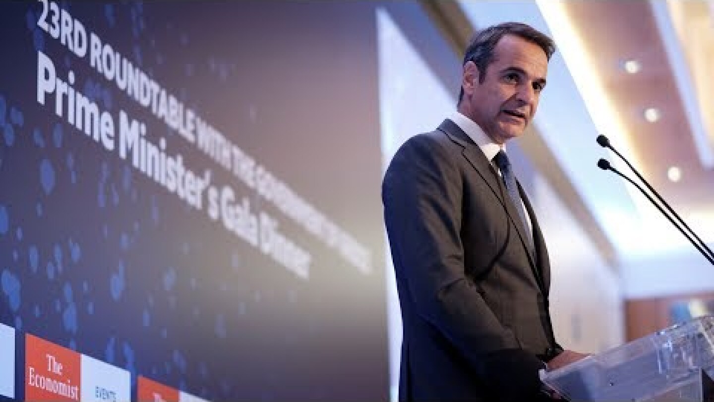 Ομιλία του Πρωθυπουργού Κυριάκου Μητσοτάκη στο Economist