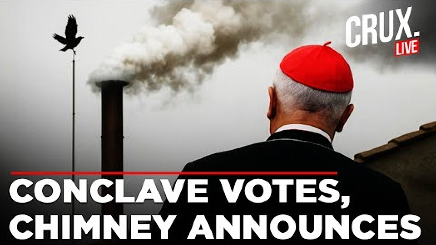 Papal Conclave LIVE | Black Smoke Emerges, Cardinals Fail To Elect New Pope On Day One | Vatican