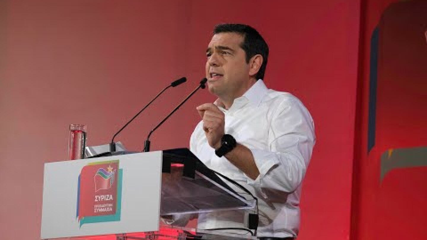 Ομιλία του Αλέξη Τσίπρα στη Θεσσαλονίκη