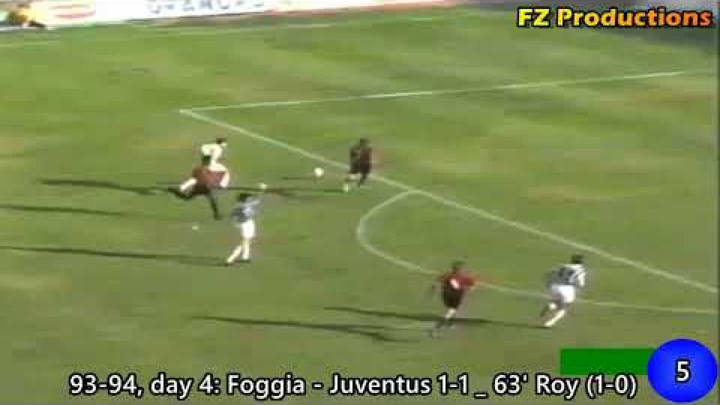 Bryan Roy - 15 goals in Serie A (Foggia 1992-1994)